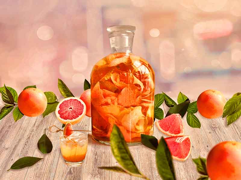картинка Грейпфрутовая настойка - рецепты от Самогонъ-Б12
