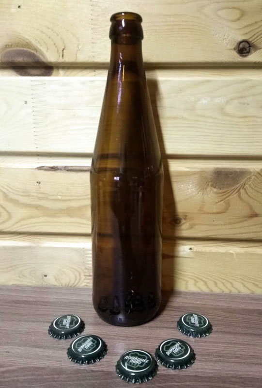картинка Пивная бутылка под кронен пробку