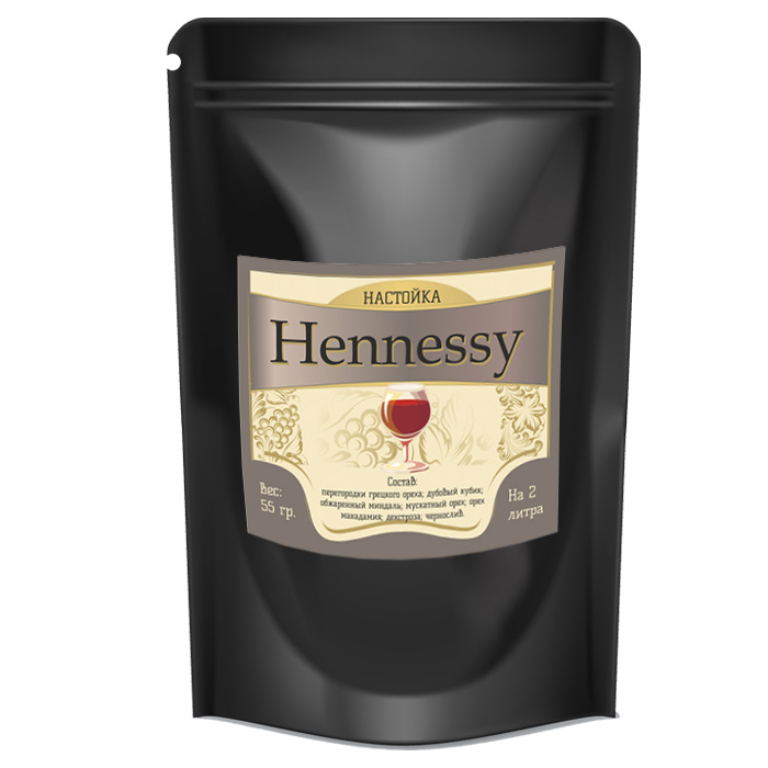 Коллекция настоек на 2 л "Коньяк Hennessy"