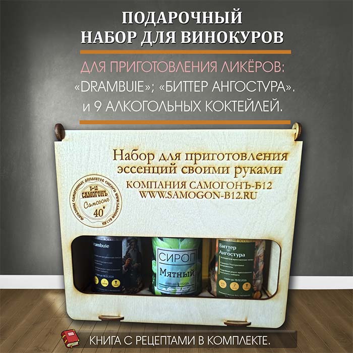 Коллекция Эссенций № 6 с мятным сиропом.