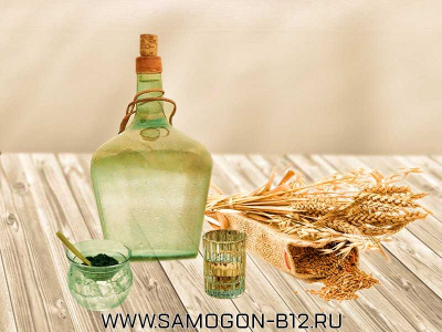 Классический рецепт пшеничного самогона