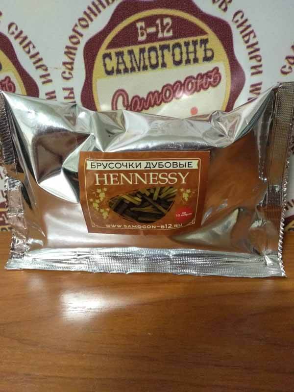 Брусочки дубовые сильной обжарки Hennessy