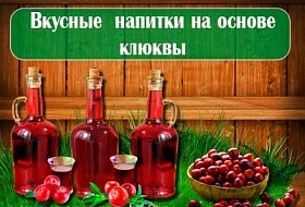 картинка клюквенная наливка