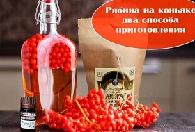 картинка рябина на коньяке- рецепты